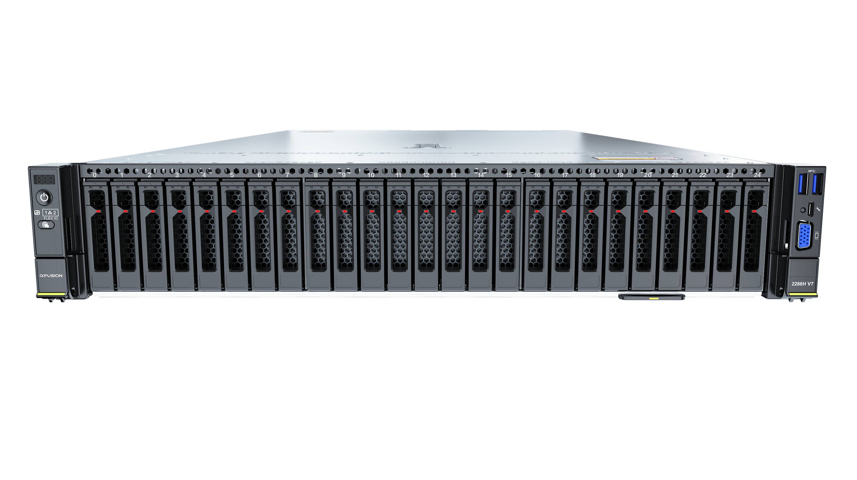 Servidor de Rack Xfusion - (2288H V7-S24NAF), 2 Procesador Intel Xeon Silver 4510 Servidor de Rack Xfusion - (2288H V7-S24NAF), 2 Procesador Intel Xeon Silver 4510